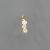 Pearl + Stone Charms