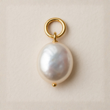 Pearl + Stone Charms