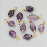 Pearl + Stone Charms