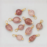 Pearl + Stone Charms