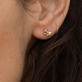 Tiny Bow Studs