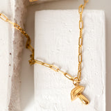 Alice Mushroom 24K Gold Plated Necklace