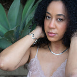 Alma Cuff in Stainless Steel