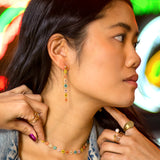 Burnett Daisy Necklace in Multi