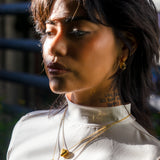 Can't Heartly Wait Necklace - Gold