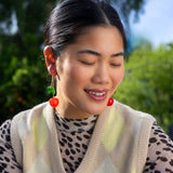 Cherry Bomb Layered Earrings