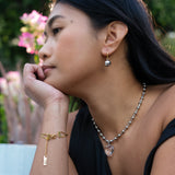 Die Heart Necklace Silver