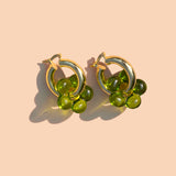Dazy Glaze Hoops in Grass