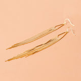 Debbie H Earrings in Gold