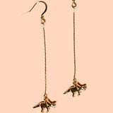 Dino-mite Earring - Triceratops
