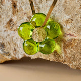 Dazy Glaze Necklace in Gold