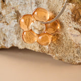 Dazy Glaze Necklace in Stainless Steel