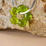 Dazy Glaze Necklace in Stainless Steel