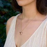 Tiny Deer Head Necklace