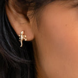 Fortune Lizard Studs