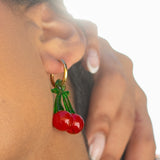 Fruit Loop Hoops - Red Cherry