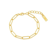 Paperclip Charm Keeper Bracelet