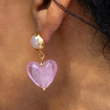 Heart of Glass Earrings