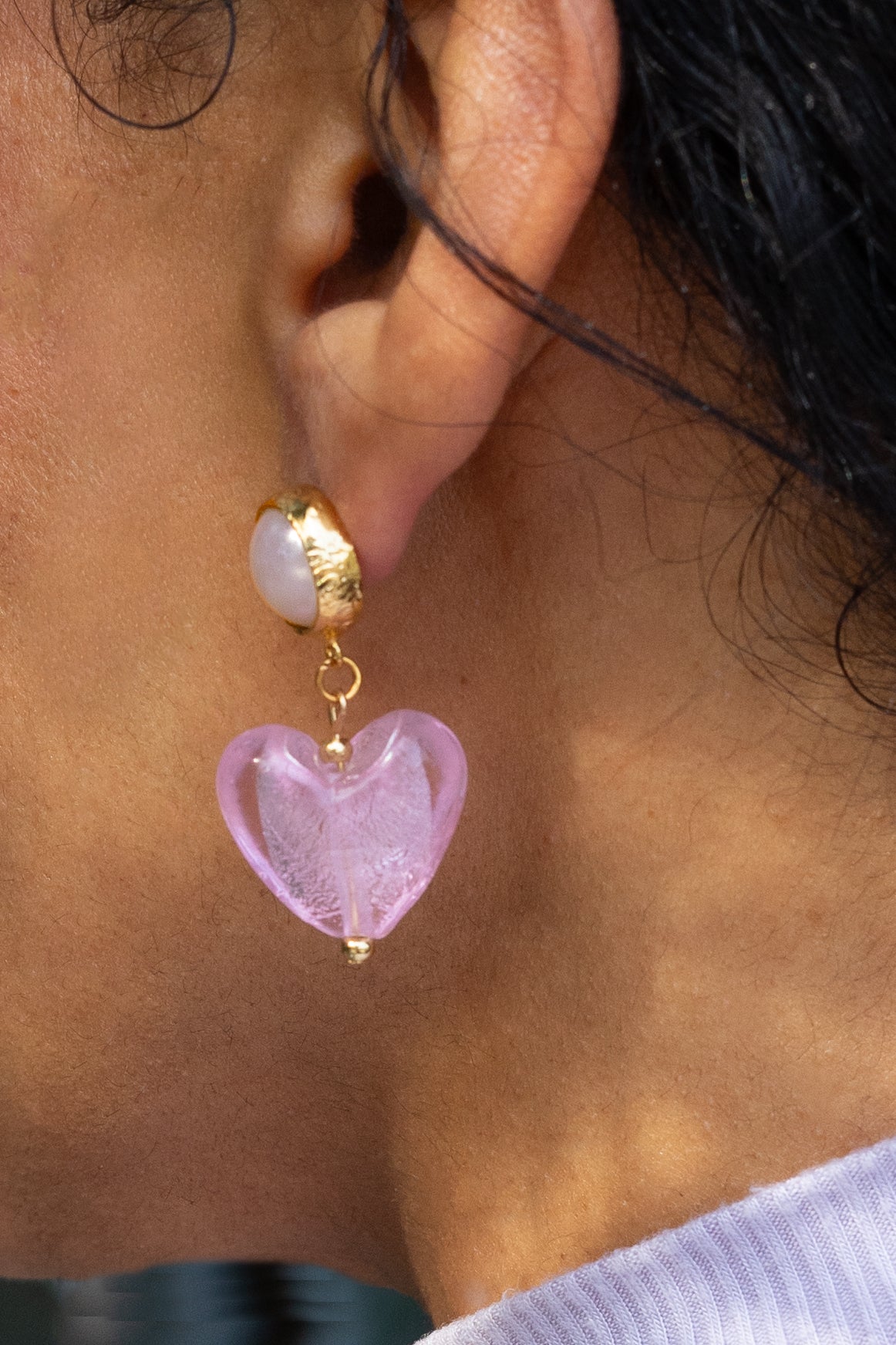 Heart of Glass Earrings
