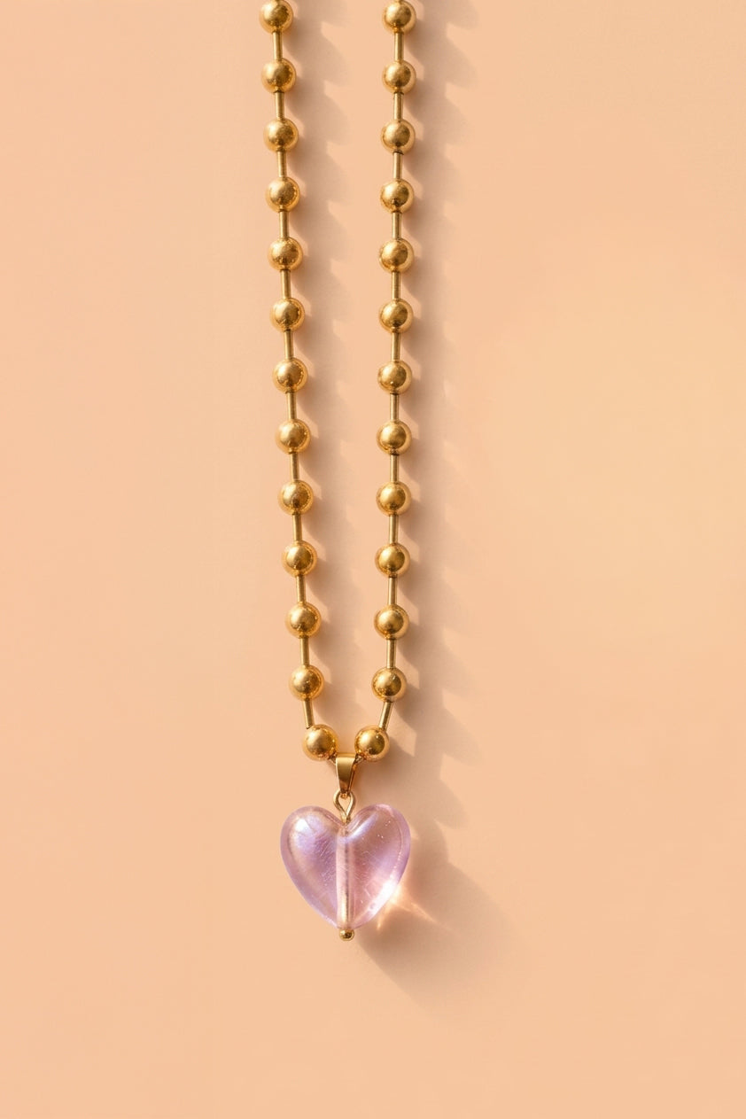 Heart of Glass Necklace