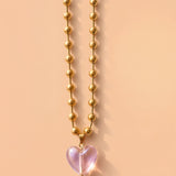 Heart of Glass Necklace