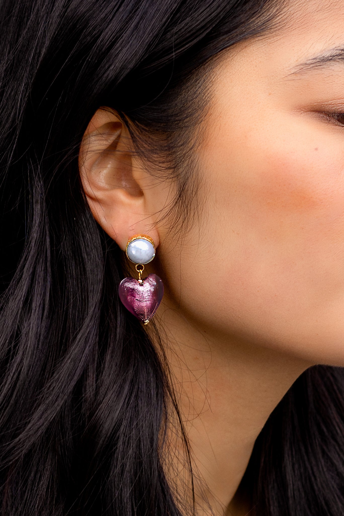 Heart of Glass Earrings