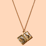 Hidden Gem Locket Necklace