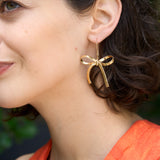 Hot to Bow Earrings