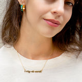 I Cry At Work Necklace