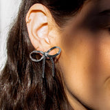 The Bow is Mine Stud Silver