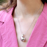 Aura Necklace in Silver