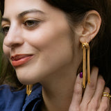 Knot to Be Earrings in Gold