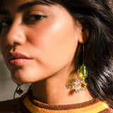 Lennox Dangle Earring - Green