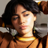 Lennox Dangle Earring - Green