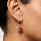 Lucky Poppy Hoops