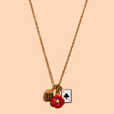 Lucky Poppy Necklace