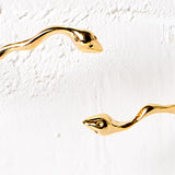 On A Plane 18K Gold Plated Cuff