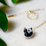 Tiny Panda Panda Necklace