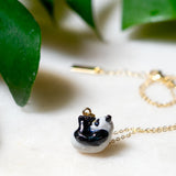 Tiny Panda Panda Necklace