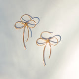 Put a Bow on it Earring Gold