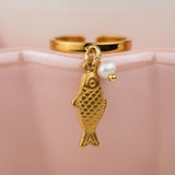 Pesce Pearl Ring