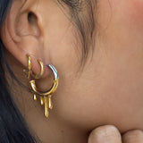 Rain Hoops in Mixed Metal