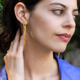 Shooting Star Layered Earrings