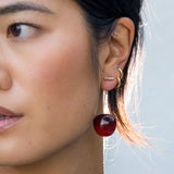 Sweet Cherry Threader Earrings