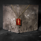 Sunburst Fish Necklace