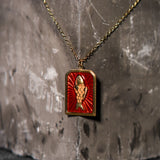 Sunburst Fish Necklace