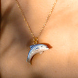 Tiny Dolphin Necklace