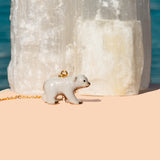 Tiny Polar Bear Necklace