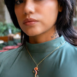 Tiny Seahorse Necklace