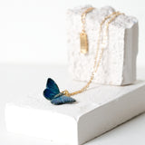 Tiny Flutter in Sky Blue